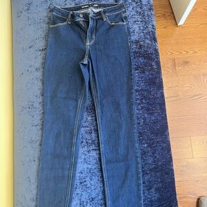 Old Navy Dark Blue High-Rise Skinny Jeans